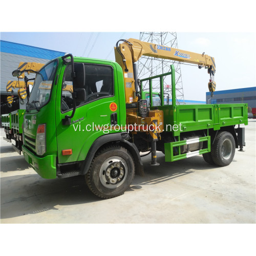 Cần cẩu xe tải 4x2 Boom 3ton